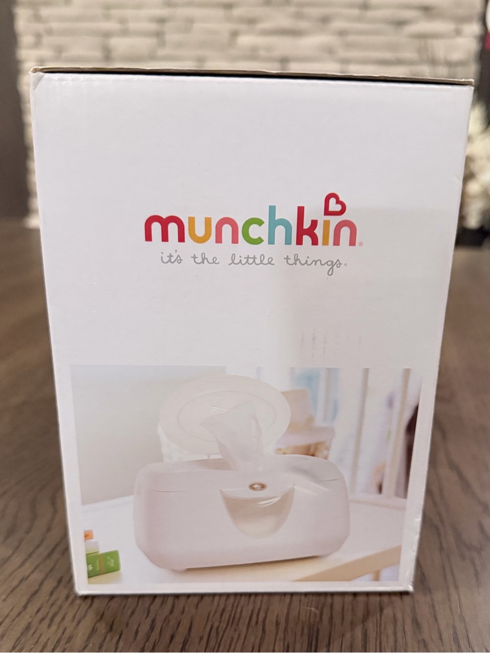 NEW IN BOX Munchkin Warm Glow Wipes Warmer - White